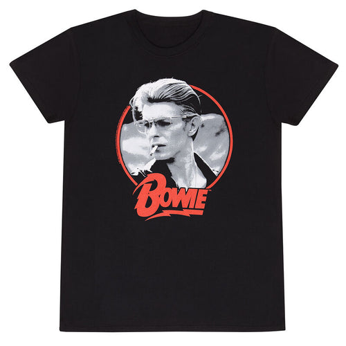 David Bowie - Rauchen - T -Shirt schwarz