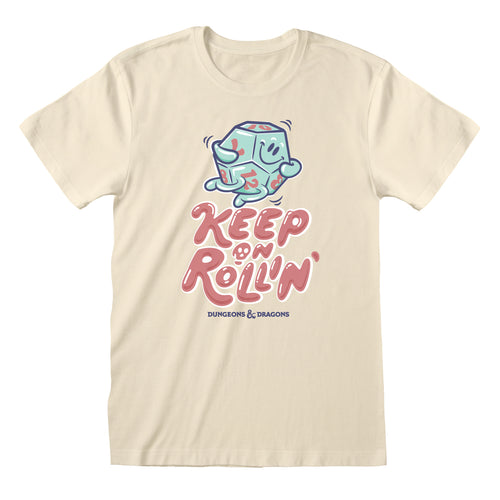 DUNGEONS AND DRAGONS - KEEP ON ROLLIN' - T-SHIRT