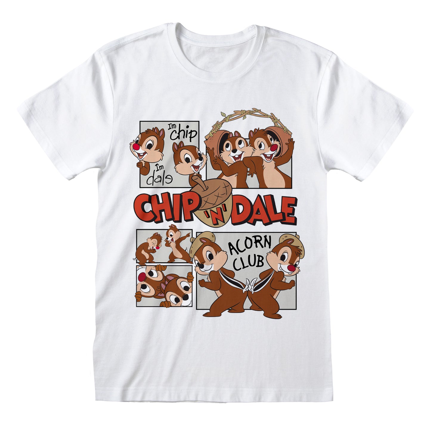 CHIP AND DALE - FRIENDSHIP - T-SHIRT