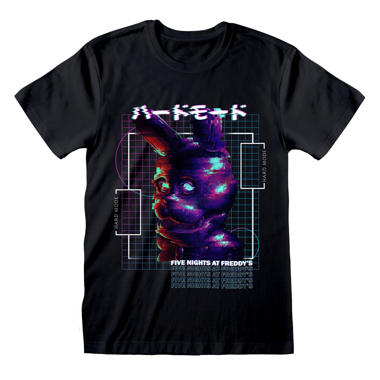FIVE NIGHTS AT FREDDY'S - HARD MODE BONNIE GLITCH - T-SHIRT