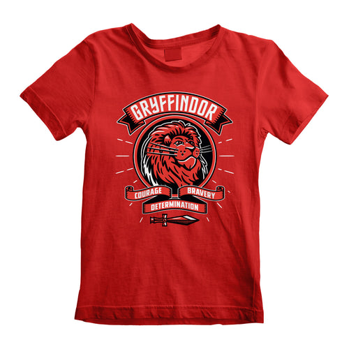 Harry Potter - Estilo cómico Gryffindor (niños) - Camiseta