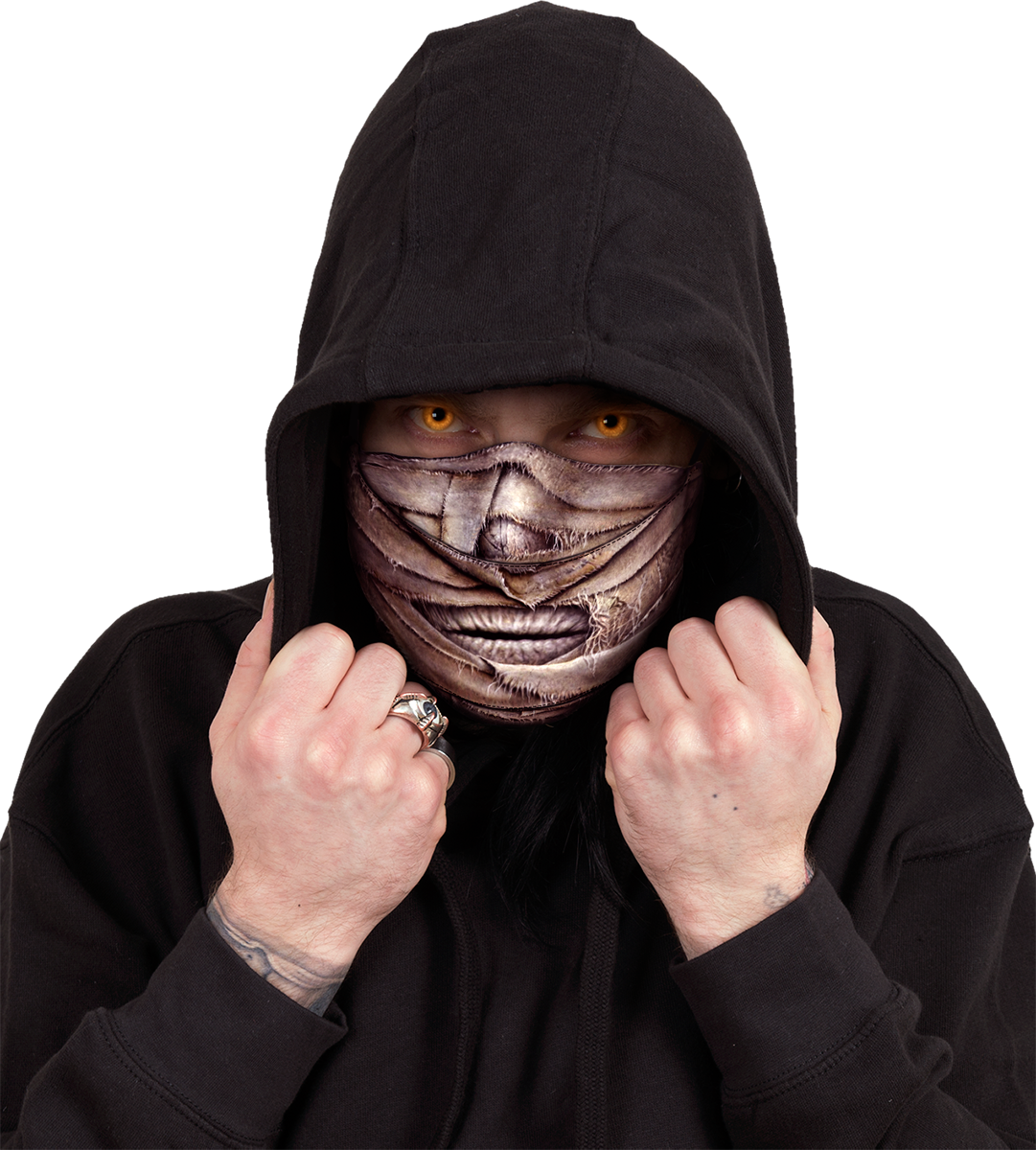 SPIRAL - MUMMIFIED - PREMIUM COTTON FASHION MASK WITH ADJUSTER