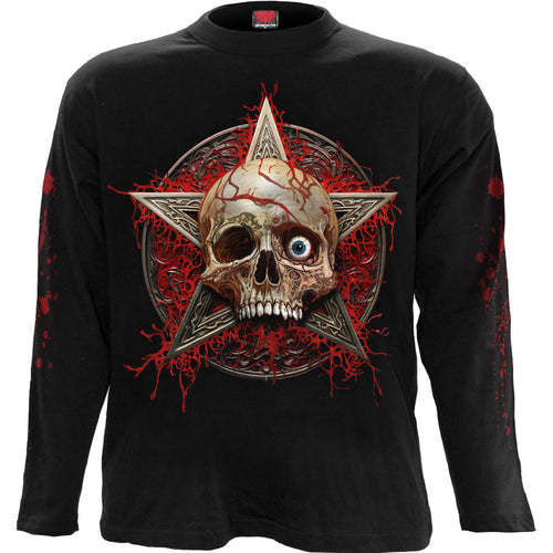 SPIRAL - CREEPING CURSE - LONGSLEEVE T-SHIRT BLACK