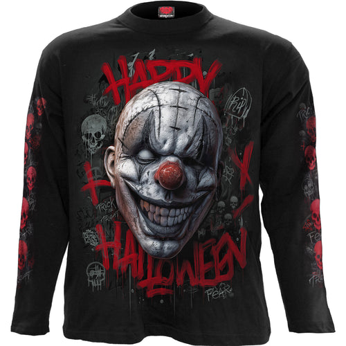 SPIRAL - HAPPY HORROWEEN - Longsleeve T-Shirt Black