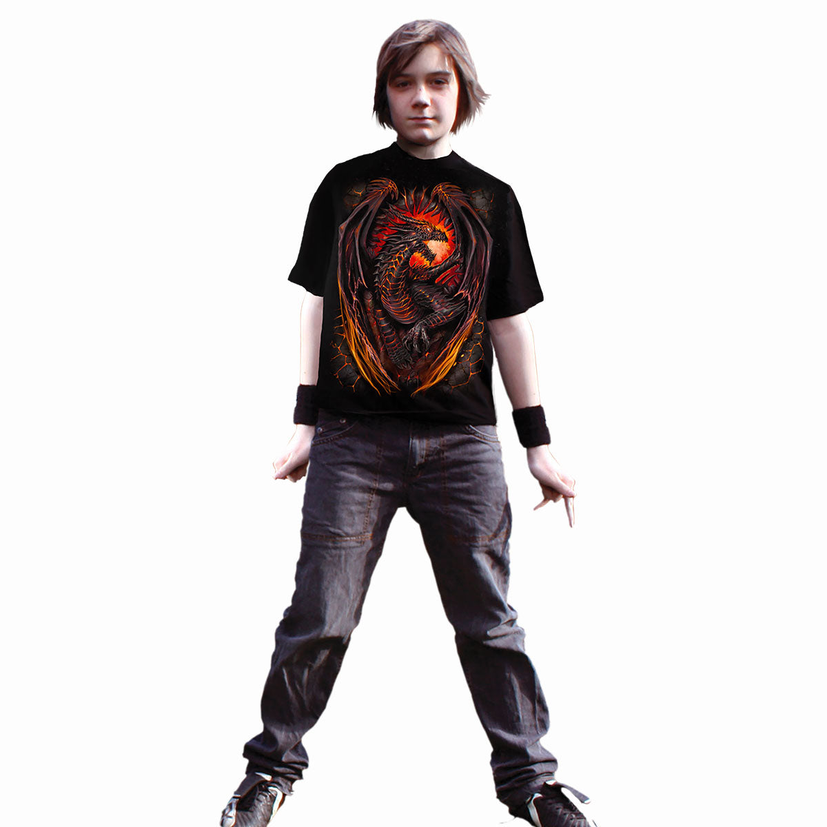 SPIRAL - DRAGON FURNACE - KIDS T-SHIRT