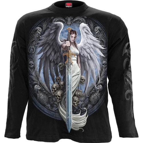 SPIRAL - ANGEL SWORD - LONGSLEEVE T-SHIRT BLACK