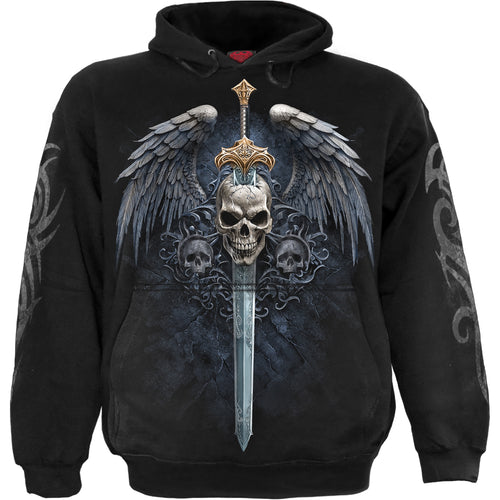 SPIRAL - ANGEL SWORD - HOODY BLACK