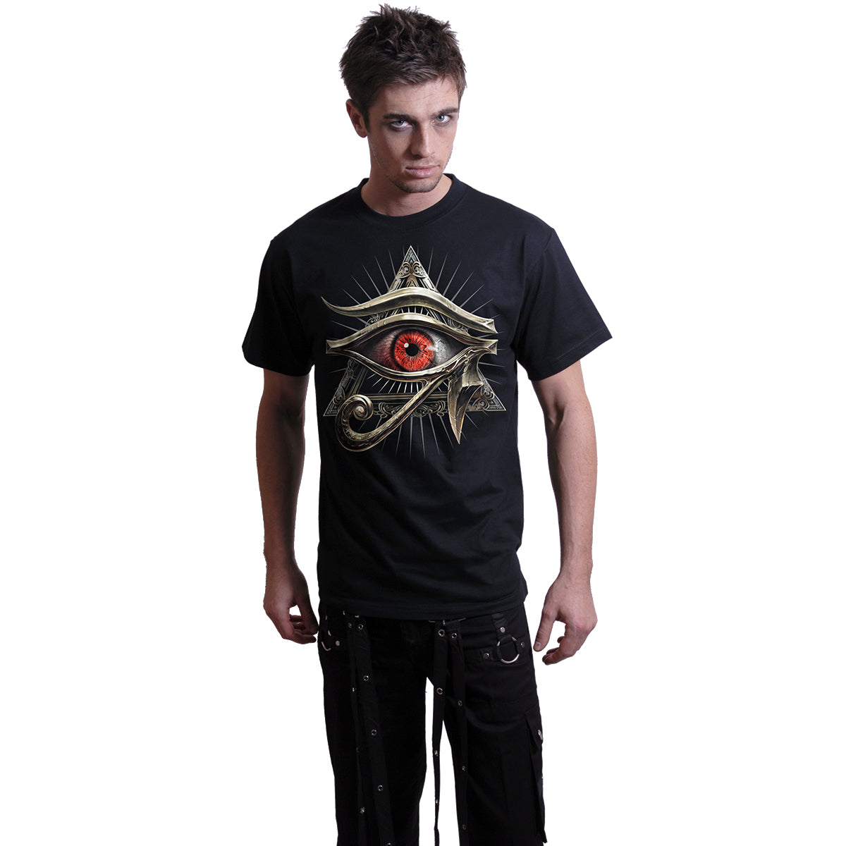 SPIRAL - EVIL EYE - T-SHIRT BLACK