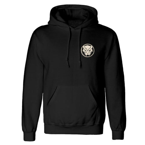 MARVEL COMICS - BLACK PANTHER LINOCUT FRONT AND BACK PRINT - HOODIE