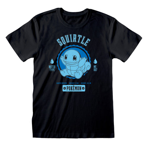POKEMON - COLLEGIATE SQUIRTLE - T-SHIRT