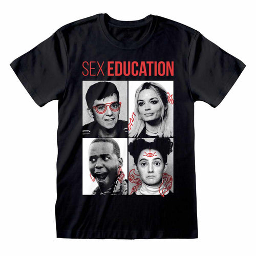 SEX EDUCATION - CHARACTER PICS - T-SHIRT