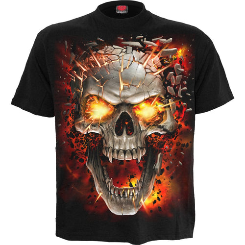 Skull Blast - T-shirt pour enfants noir
