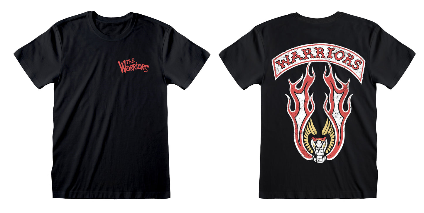 The Warriors - Logo Front and Back Print - T -shirt czarny