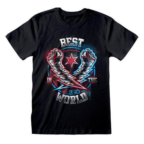 CM PUNK - BEST IN THE WORLD - T-SHIRT