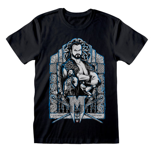 DREW MCINTYRE - CLAYMORE COUNTRY - T-SHIRT
