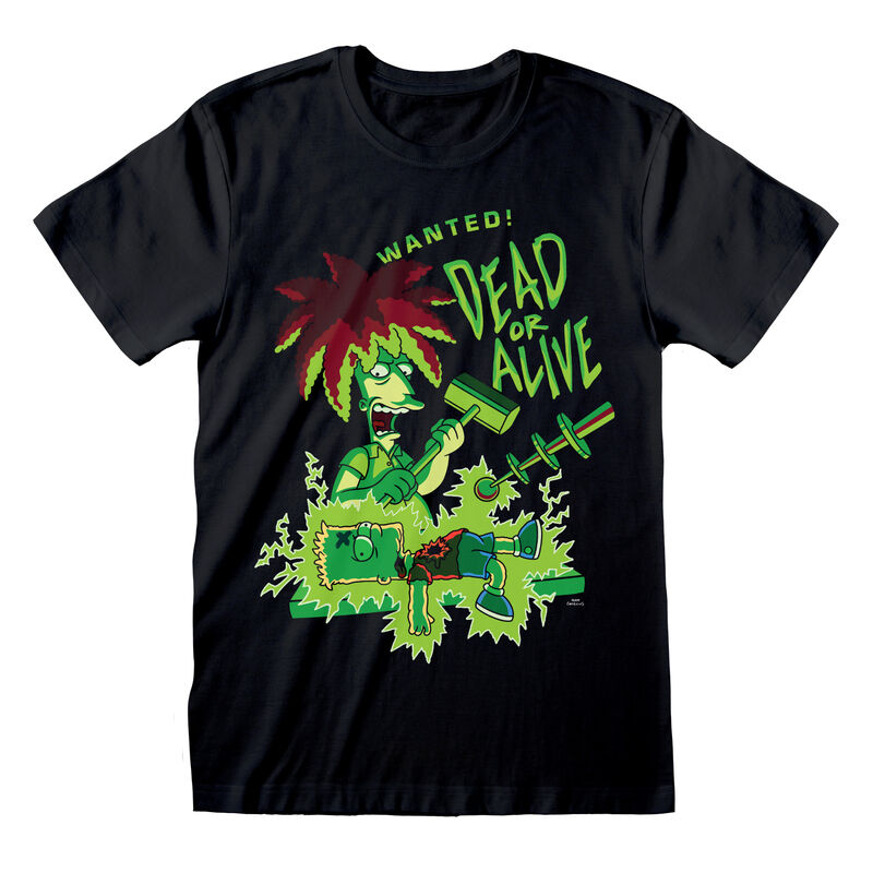 The Simpsons - Sideshow Bob Dead Or Alive - T-Shirt Black
