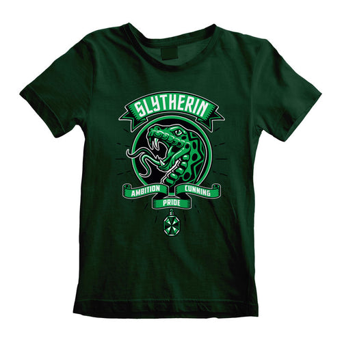 Harry Potter - Sylytherin de estilo cómico (niños) - Camiseta