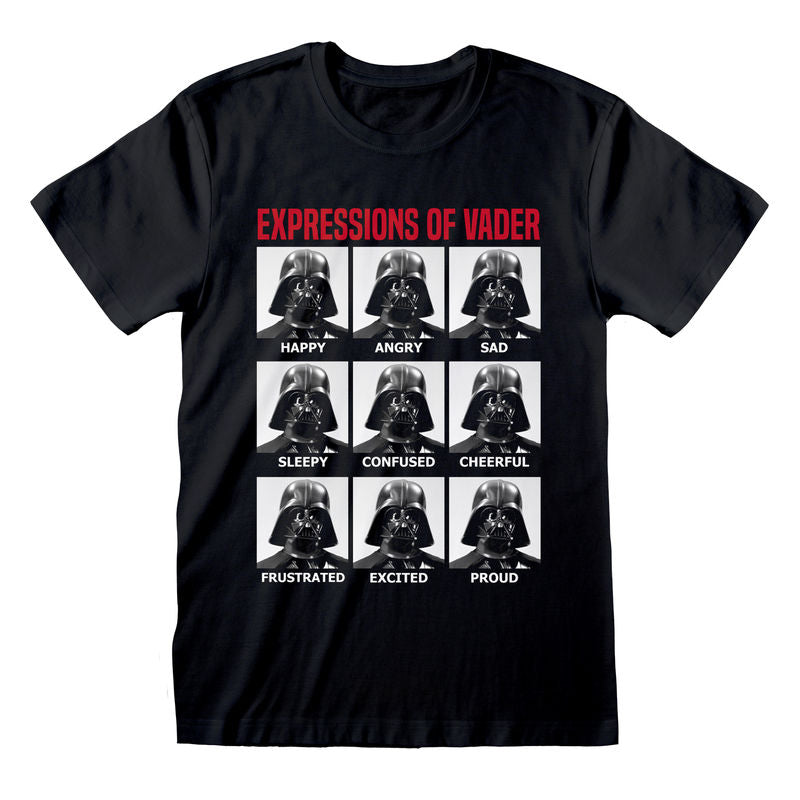 Star Wars - Expressions Of Vader - T-Shirt