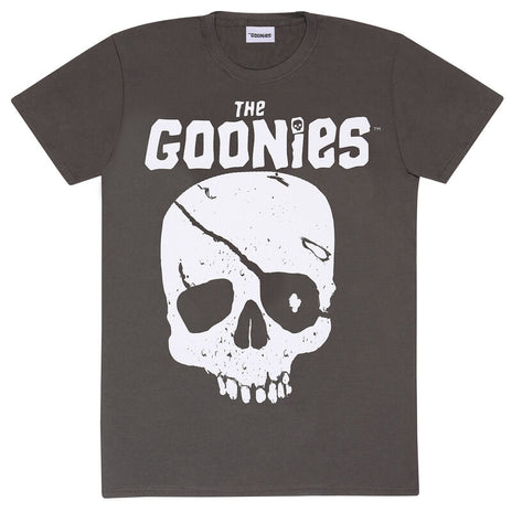 The Goonies - Skull & Logo - Camiseta Grafito de luz