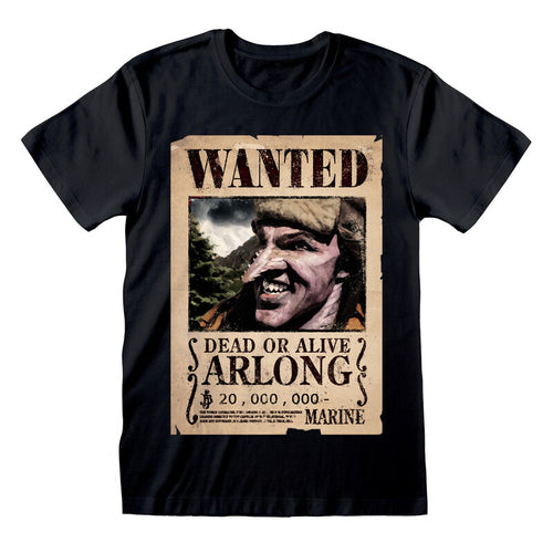 One Piece - Arlong Wanted Poster - Camiseta Black