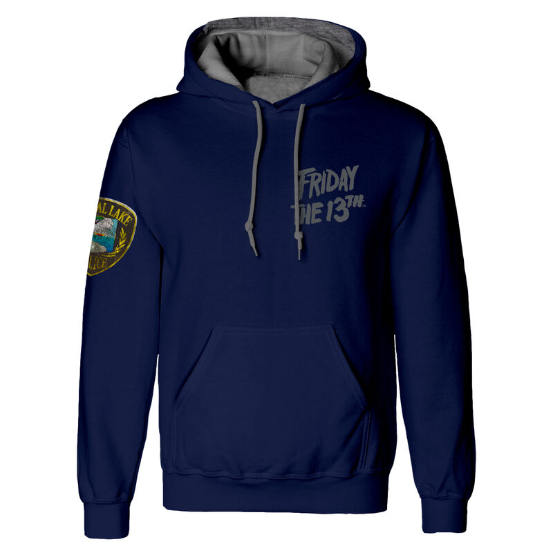 Friday The 13th - Crystal Lake Police - Hoodie Navy