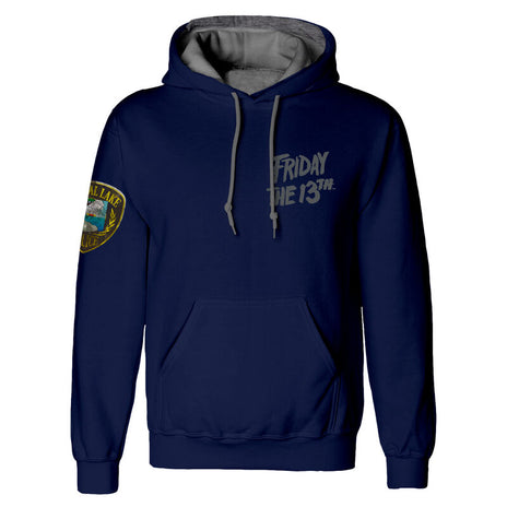 Piątek 13. - Crystal Lake Police - Hoodie Navy