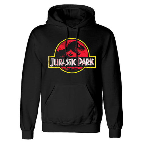 Jurassic Park - logotipo clásico - sudadera con capucha