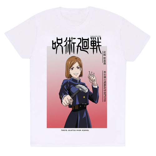 Jujutsu Kaisen - Nobara Ombre - T -Shirt Schwarz