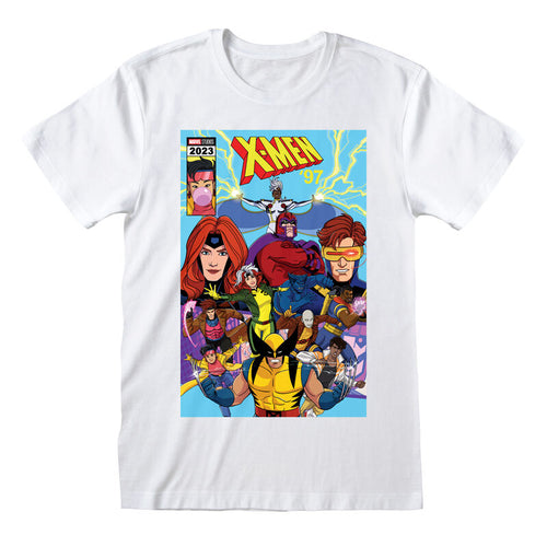 X -Men - Copertura comica - T -shirt bianco