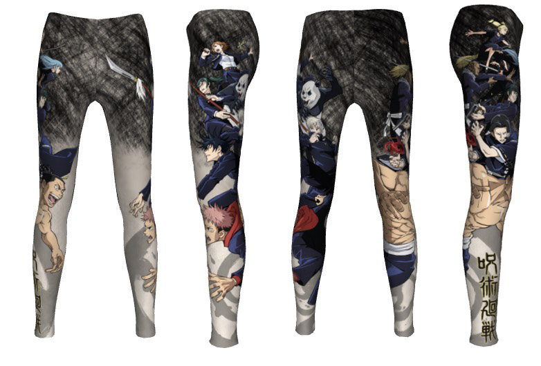 Jujutsu Kaisen - Fight - Womens Leggings