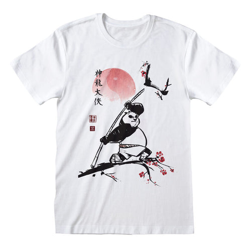 Kung Fu Panda - Mondlicht Rise - T -Shirt Weiß