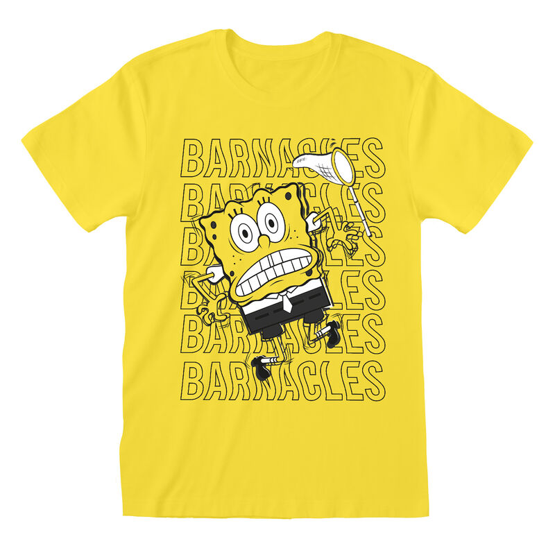 Sponge Bob Square Pants - Barnacles - T-Shirt Black