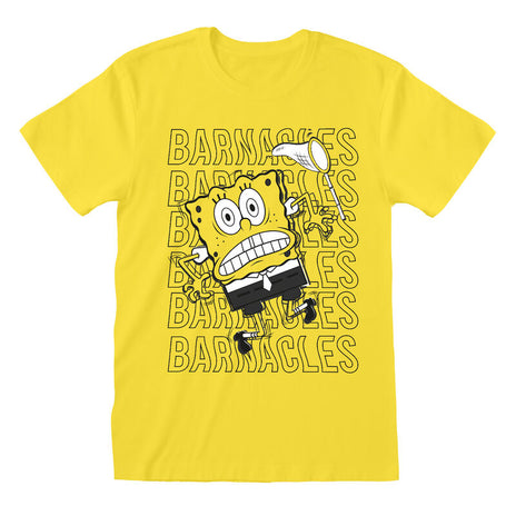 Sponge Bob Square Pants - Barnacles - T-shirt noir