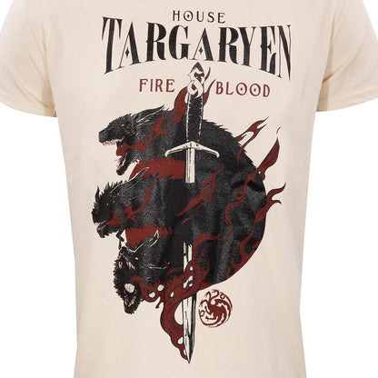 Game Of Thrones - House Targaryen - T-Shirt Natural