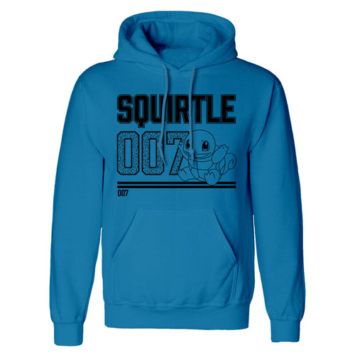 Pokemon - Squirtle Line Art - Hoodie Azure