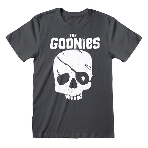 The Goonies - Skull & Logo - T-shirt léger graphite