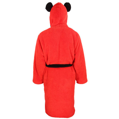 Disney - Mickey and Friends Dressing Gown - Unisex Red Dressing Gown 