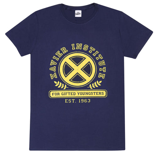 Marvel X -Men - Xavier Institute Badge - T -Shirt