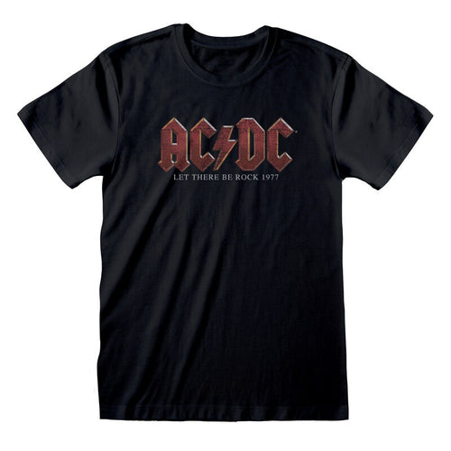 AC/DC - Let ci è rock - t -shirt nero