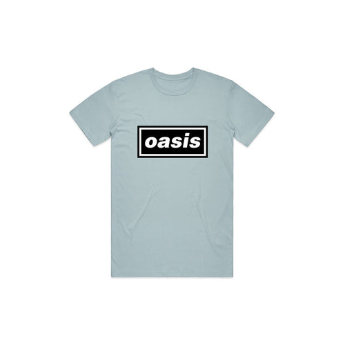 Oasis - Decca Logo Sky Blue T - Camiseta azul claro