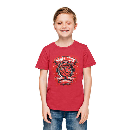 Harry Potter - Estilo cómico Gryffindor (niños) - Camiseta