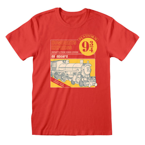 Harry Potter - Hogwarts Express Manual Cover - T -shirt