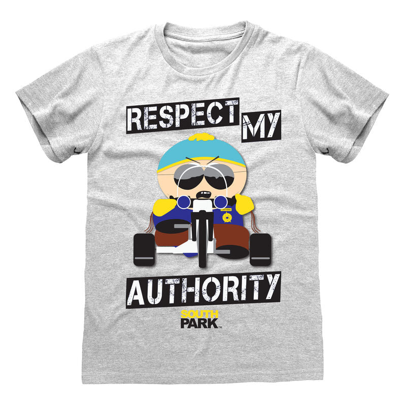 South Park - Respect My Authority - T-Shirt Grey