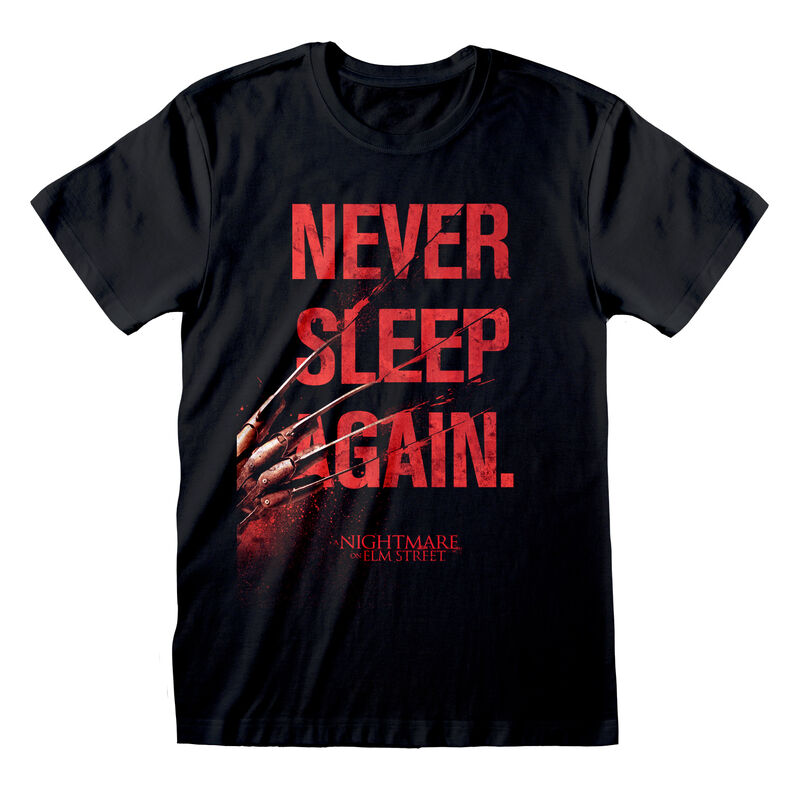 Nightmare On Elm Street - Never Sleep Again - T-Shirt Black