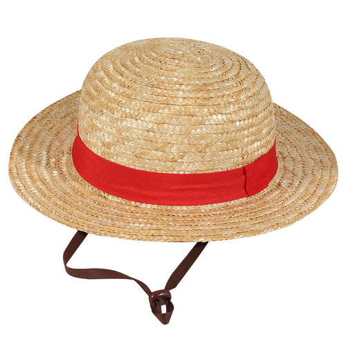 One Piece - Cappello di paglia (cappello di paglia naturale unisex) - Cappello di paglia