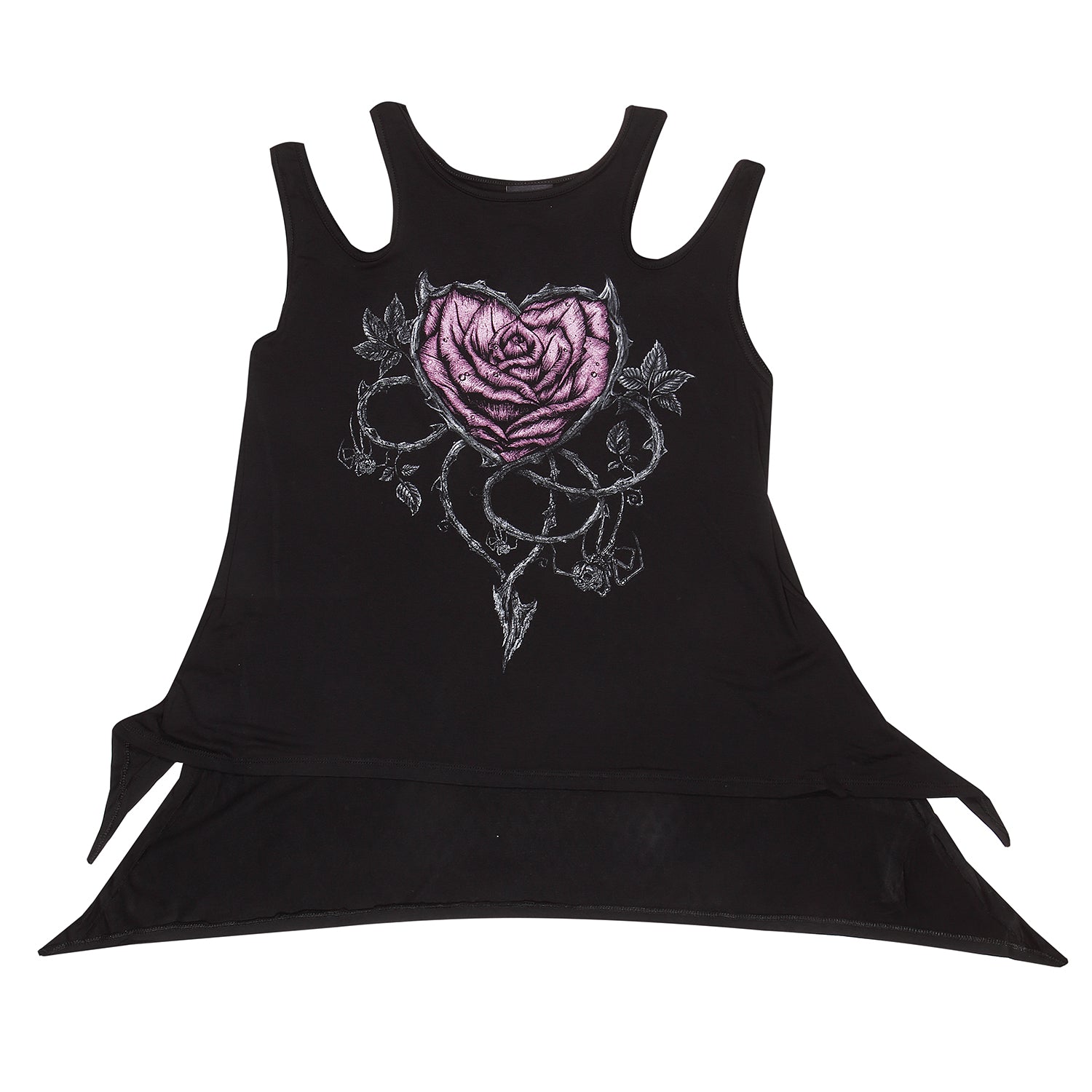 ALCHEMY - ROSE HEART - VEST TOP