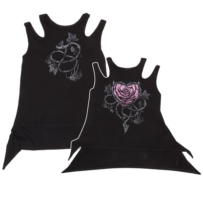 ALCHEMY - ROSE HEART - VEST TOP