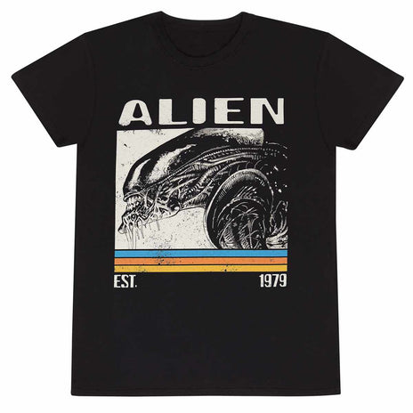 ALIEN - RETRO BARS - T-SHIRT