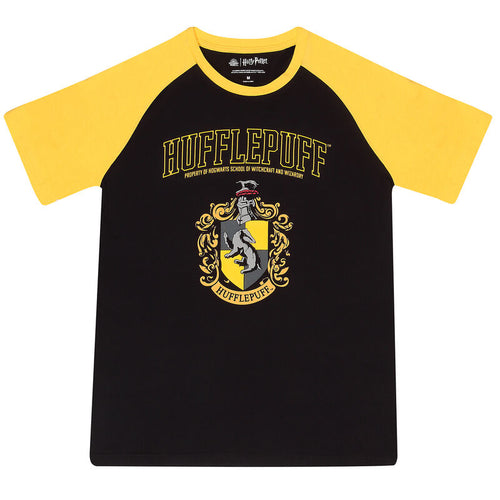 Harry Potter - Hufflepuff House (Unisex Raglan T -Shirt) - T -Shirt Raglan