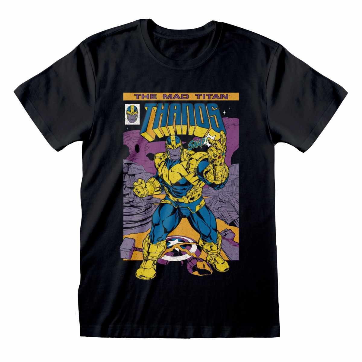 AVENGERS - THANOS COVER - T-SHIRT